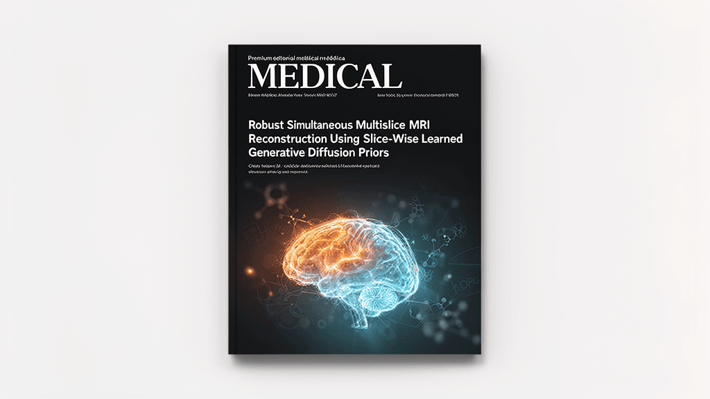 Reconstrução Robusta de Imagens de Ressonância Magnética Multislice Simultânea Usando Priors Gerativos Aprendidos por Fatias